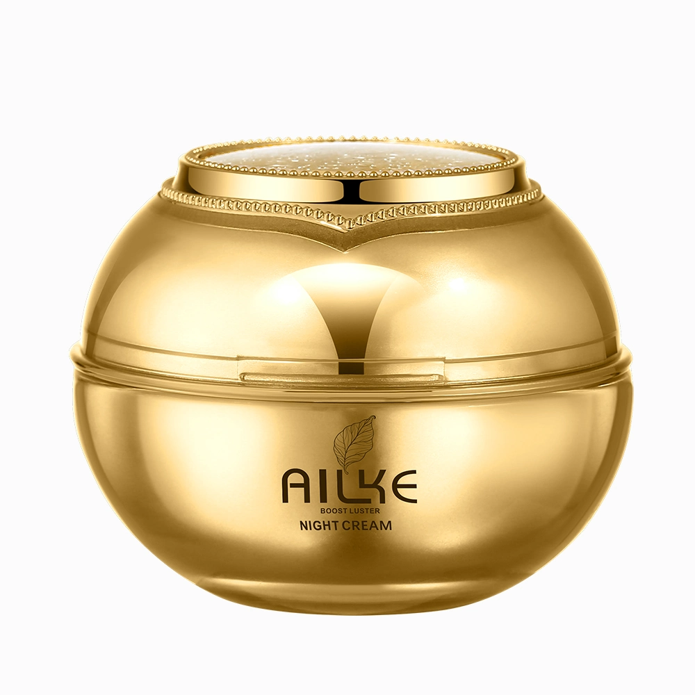 Hot Sale OEM Wholesale/Supplier Ailke Anti-Oxidation Women Skincare Beauty Whitening Skin Collagen Moisturizer Night Cream