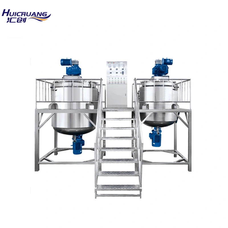 Chine Fabrication Réservoir de mélangeur d'homogénéisateur à froid de chauffage en acier inoxydable Réacteur chimique de mélange