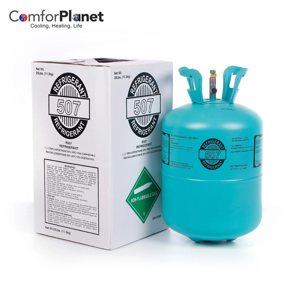 Air Conditioner Refrigerant R507 Blended Gas Directly Selling by Factory