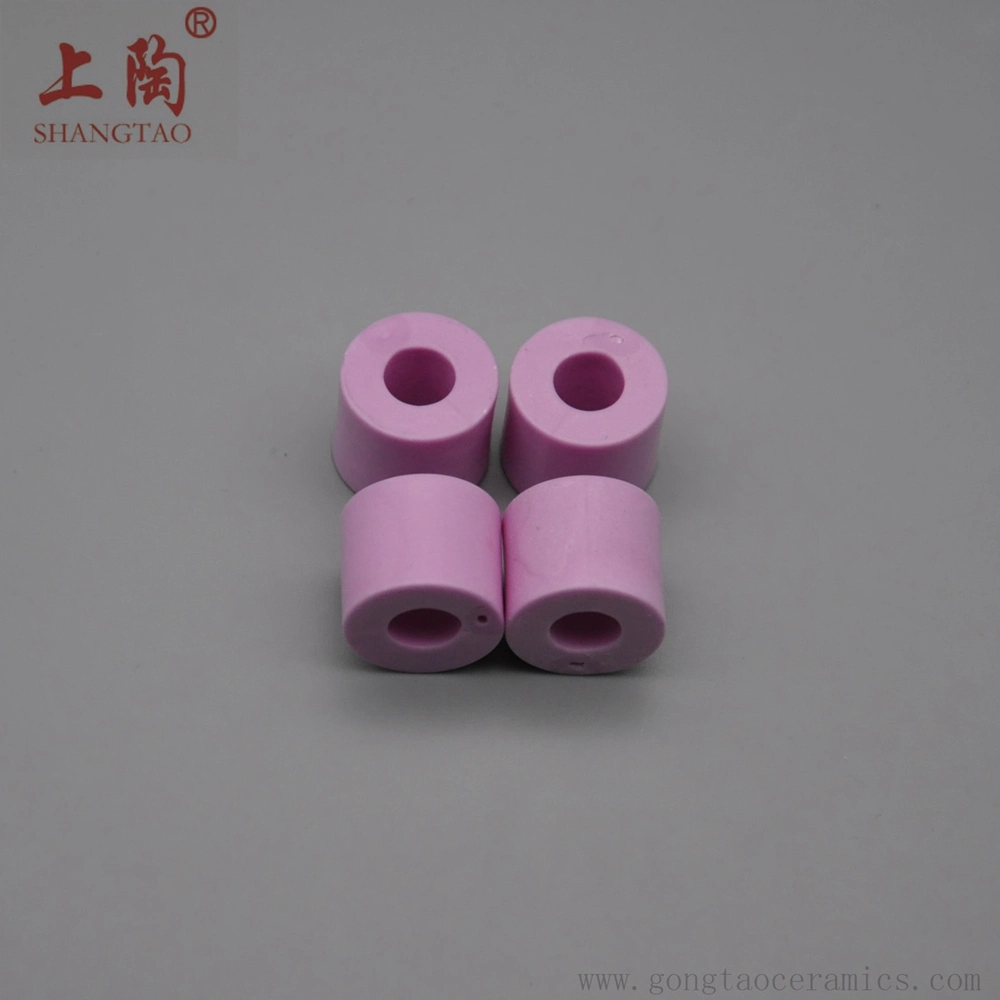 High Temperture Al2O3 Pink Ceramic Eyelet