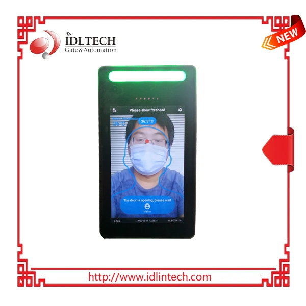 Touch Screen 8 Inch Temperature Measurement and Face Recognition Device
