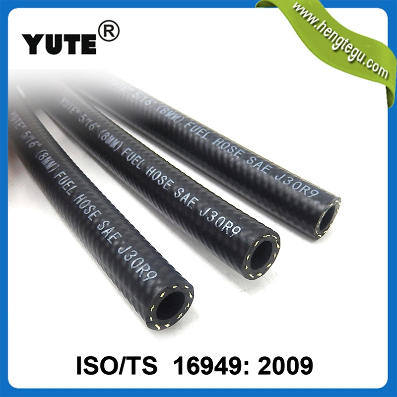 Chinese Supplier Yute FKM Rubber 8mm Fuel Hose for Car