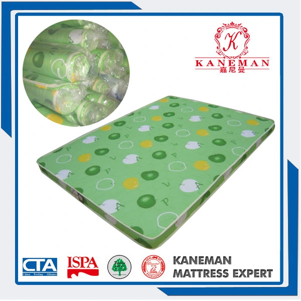 China Mattress Manufacturer Factory Hot Sale Rolled Foam Mattress