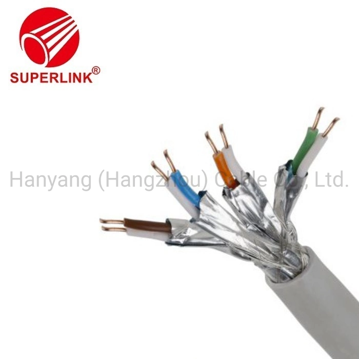 Cat7 SFTP LAN Cable Network Bluk 5g Telecommunication Project 100% Pure Copper