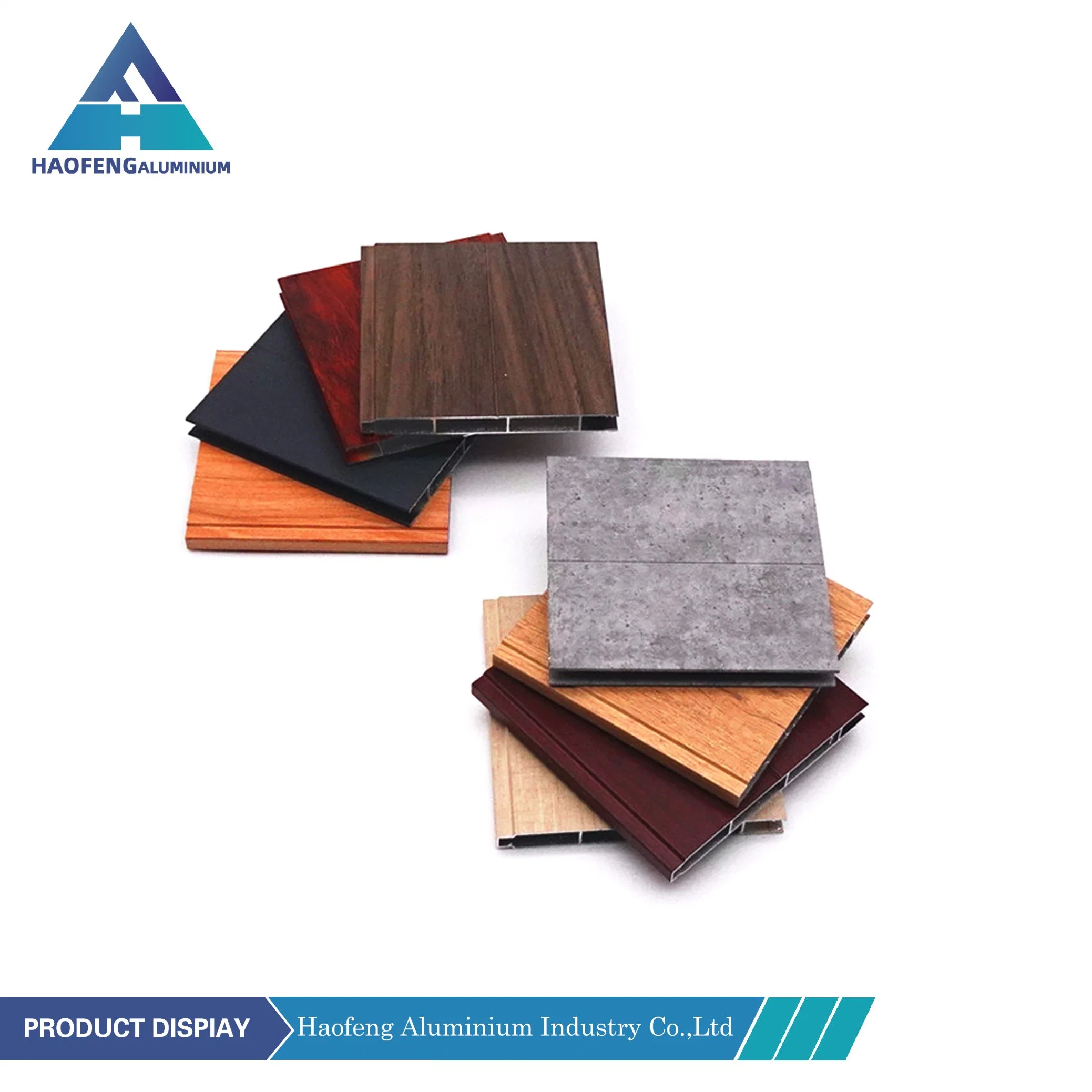 Wood Grain Aluminum Profile Aluminium Pour Portail Window Aluminum Frame High quality/High cost performance  Manufacturing