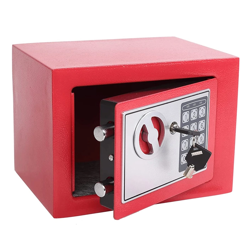 Colorful Mini Safe Box Digital Security Safe Box Keypad Lock Home Office Hotel Safes