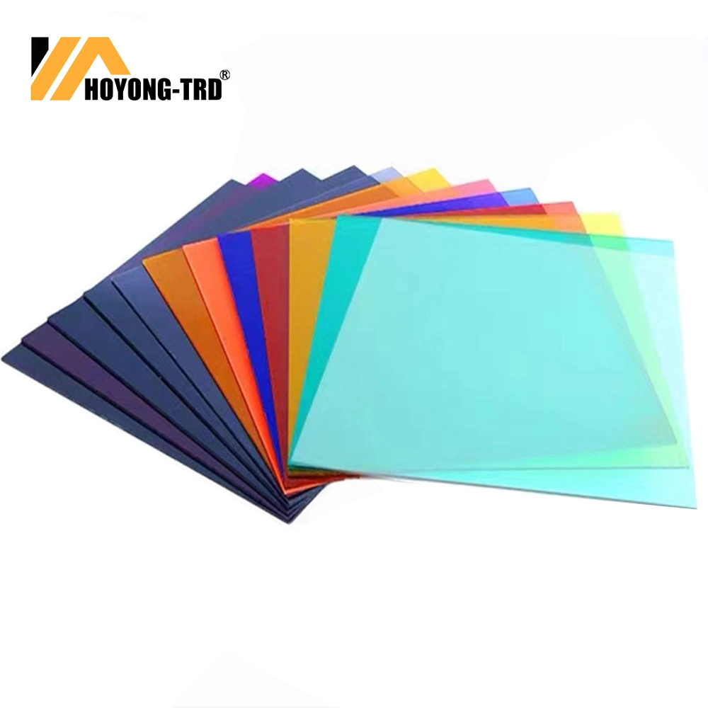 0.12 Inch Thick Acrylic Sheets Colorful PMMA Panels