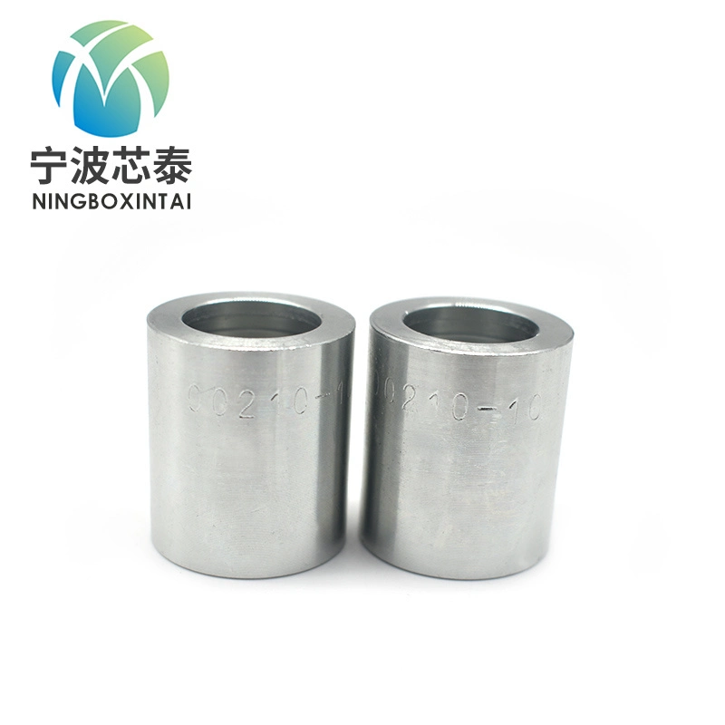 Ningbo China Provide Sample CNC Manufacture Carbon Steel Hydraulic Hose Fitting Ferrule Joint 2022