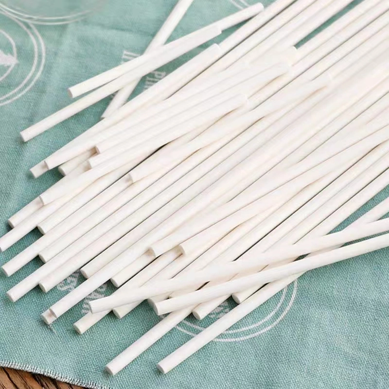 Lollipop Stick Lebensmittelqualität Industrielle Herstellung Lösung Biologisch Abbaubar Lollipop Papierstäbchen