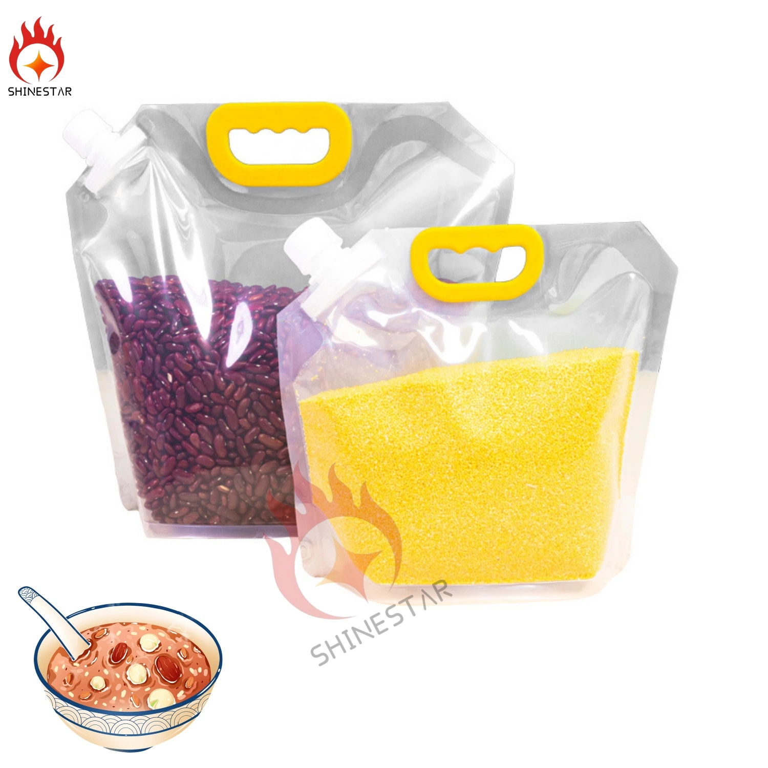 1lt/1.5lts/2lts Stand up Pouch with Spout Plastic Packaging Bag for Pet Food, Beer