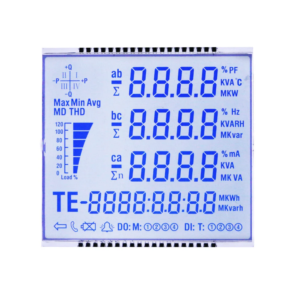 OEM/ODM Cog+FPC/Custom 128*64 Dots 7 Segment Tn Stn Htn Va FSTN/Positive/Transflective Mono Graphic LCD Screen with St75256 IC Driver