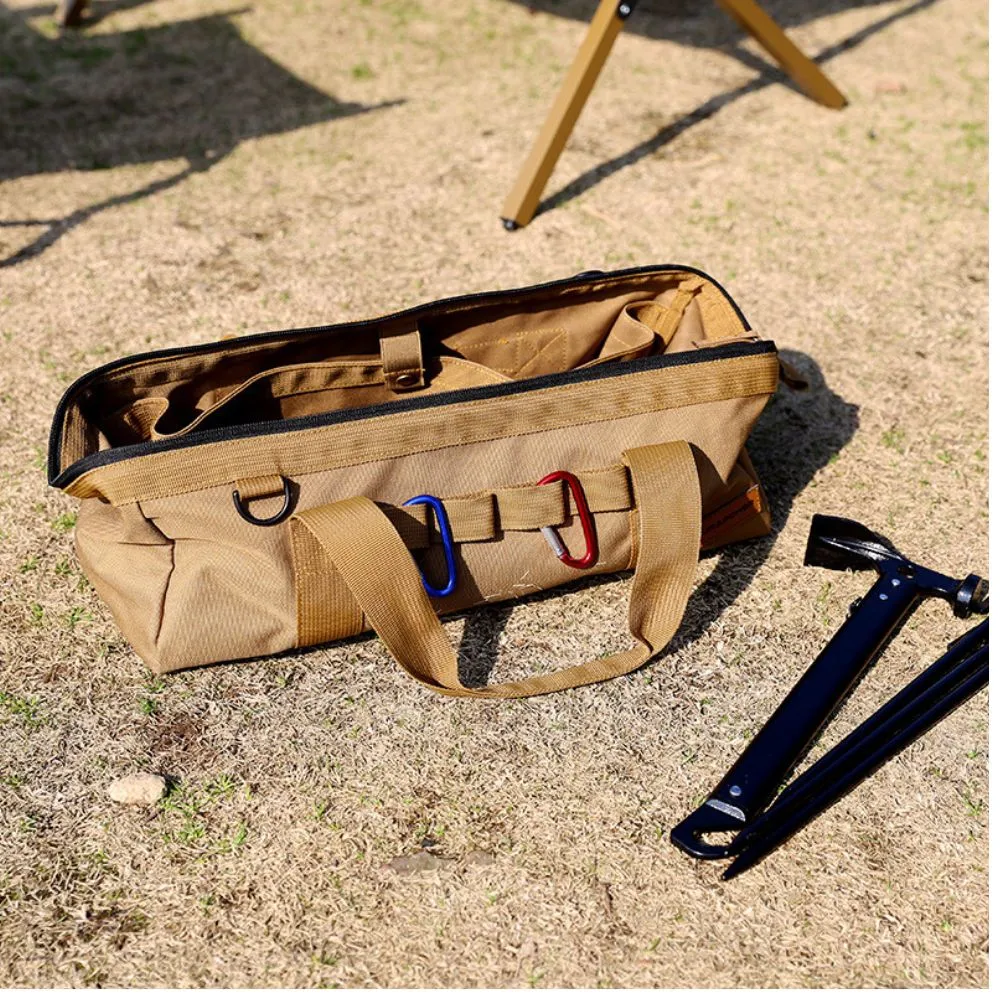 Tent Pole Bag Tent Stakes Storage Bag Case Tools Storage Bag Organizer Ci25326