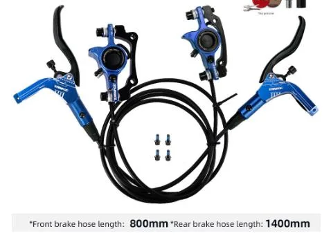 Dual Piston Hydraulic Disc Brake for Mountain Bikes Bidirectional Brake Bicycle Oil