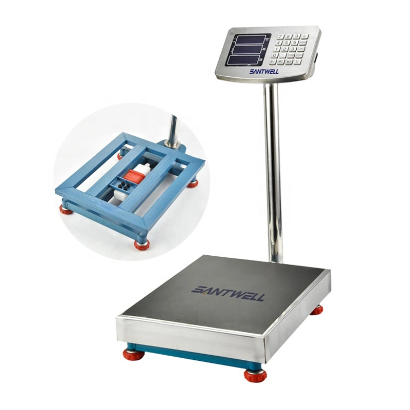 Ts8001 300kg Digital Platform Scale Weighing Scale LED LCD Display Platform Scale