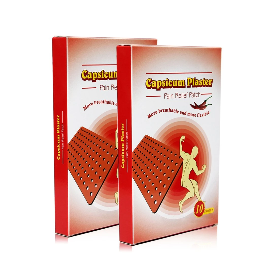 Effective OEM Magnetic Patch Neck Pain Relief Capsicum Plaster Far Infrared Pain Relief Patch Hot Capsicum Plaster