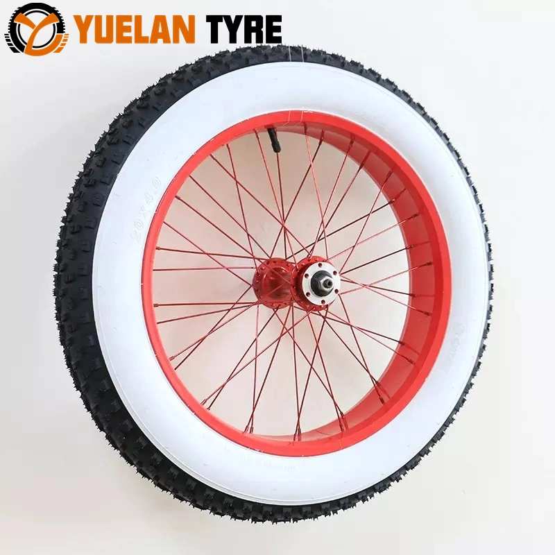 Factory ECE Certificated 26*4 White Colored Wall Tyre Fat Tires Mountain Bike Wire Tyre