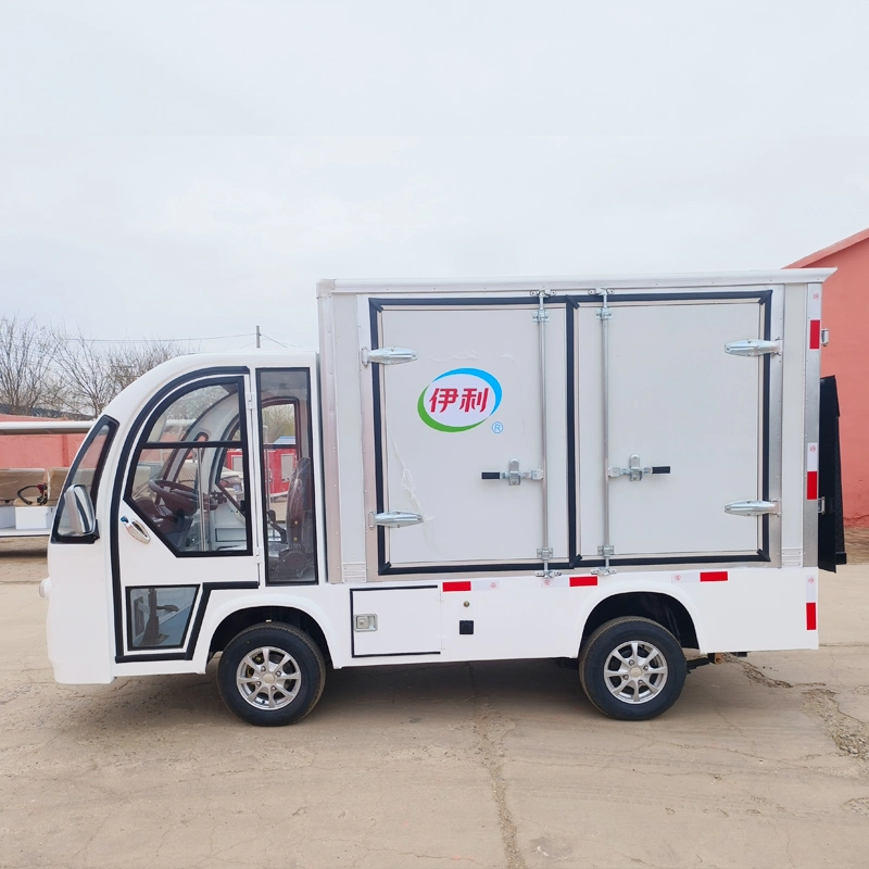 Camionnette électrique à livraison rapide avec 2 places