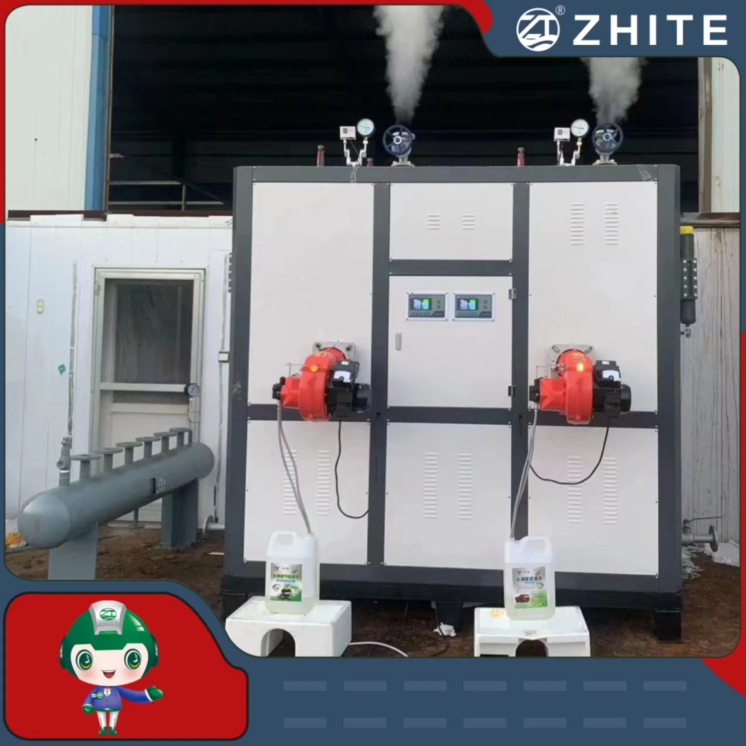 Full-Automatic Gas Boiler to Generator Steam for Industry