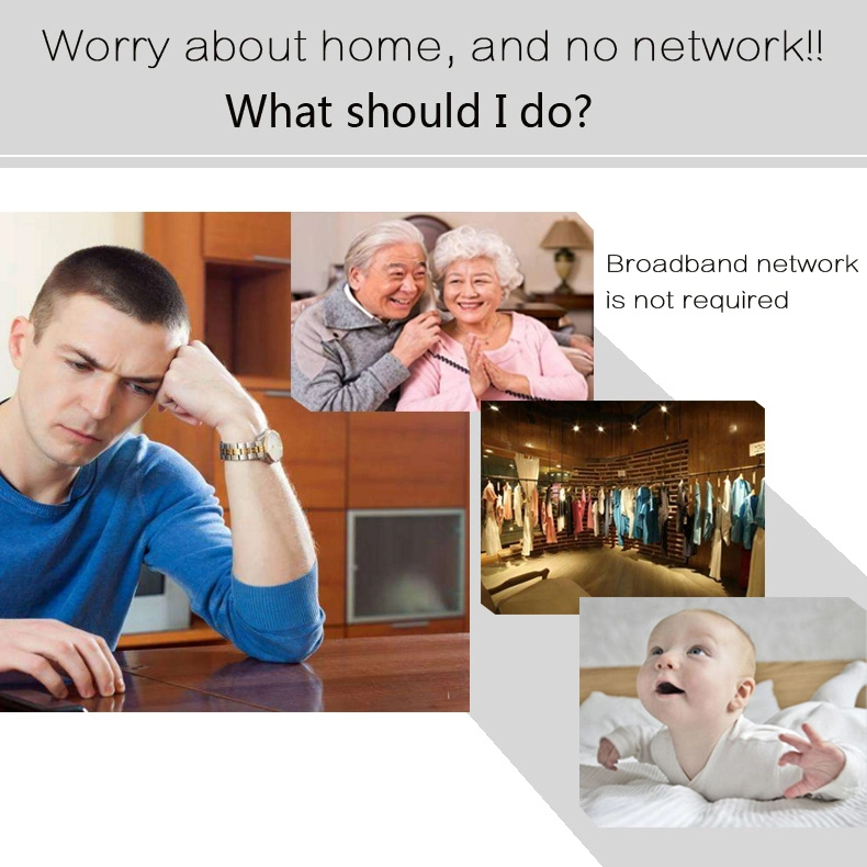 1080P HD 3G 4G SIM Card Wireless Camera 2.0MP IP WiFi Camera with Bulit in Battery P2p Network Video for Home Security