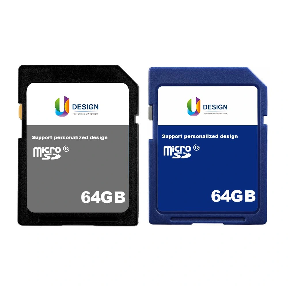 La verdadera capacidad 64GB 128 GB de memoria SD tarjeta de memoria para cámaras y smartphones