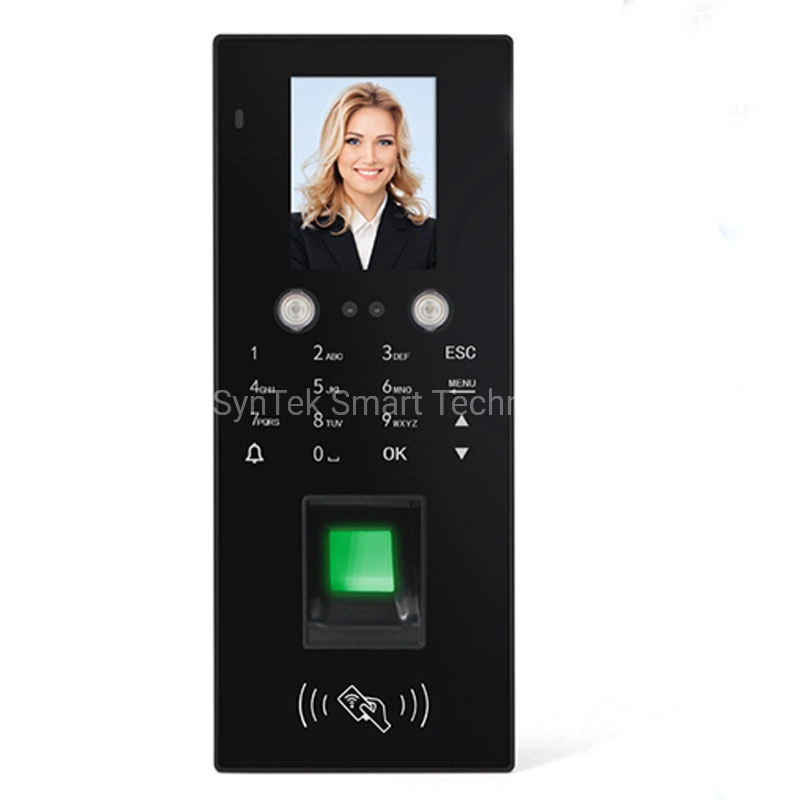 Identificación facial y Fingerprint Lock Access Terminal Machine