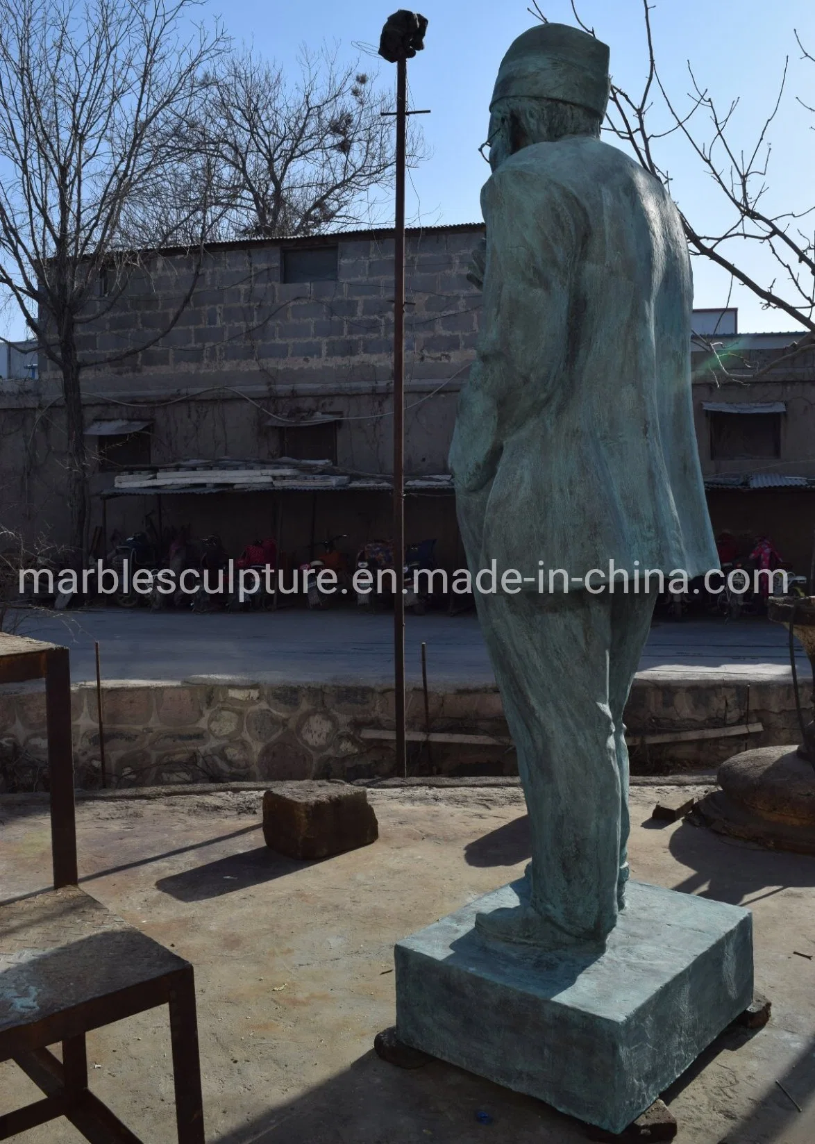 Estatua de Artesanía de metal personalizados Escultura de bronce de fundición&#160;(B054)