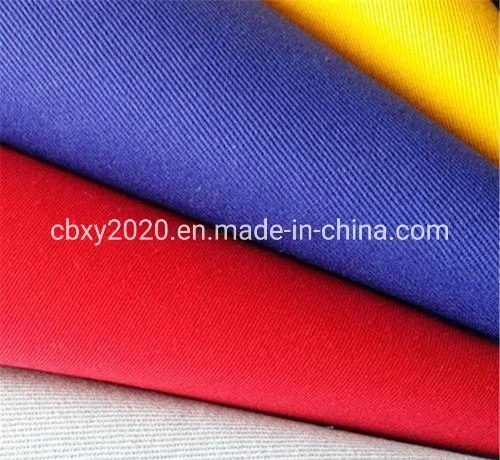 57/58" Width Factory Store Fabric 170 - 440 Grama com retardador de chama para vestuário de trabalho, vestuário, roupa, uniforme, casaco