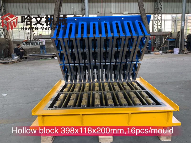 Customized Hard Steel Mould for Fully Automatic Concrete Hollow Block Brick Paver Making Machine Plant