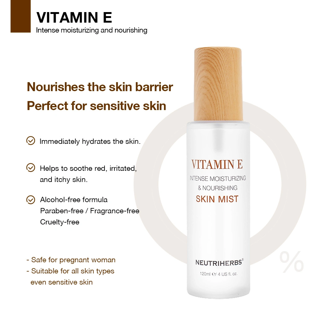 Natural Plant OEM Instantly Hydrates Restore Skin Tone Correcting Moisturizer Facial Vitamin E Mist