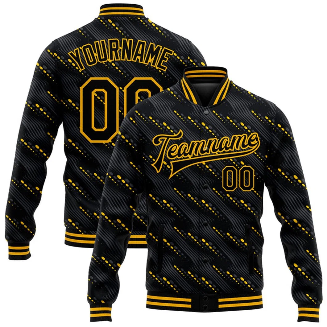 Fashion Sportswear Custom Men's Wholesale/Supplier Sport Sublimation Baseball Jacket