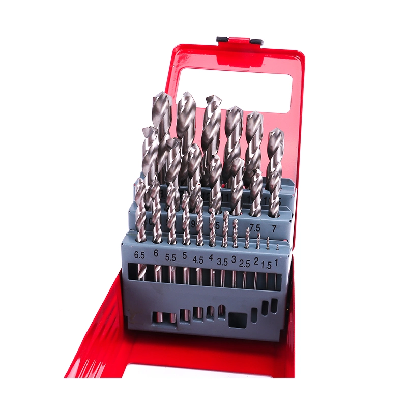 Ronix Hand Tool Model Rh-5582 1.0~13mm Drilling and Screwdriver Material HSS 25PCS Drill Bits Set