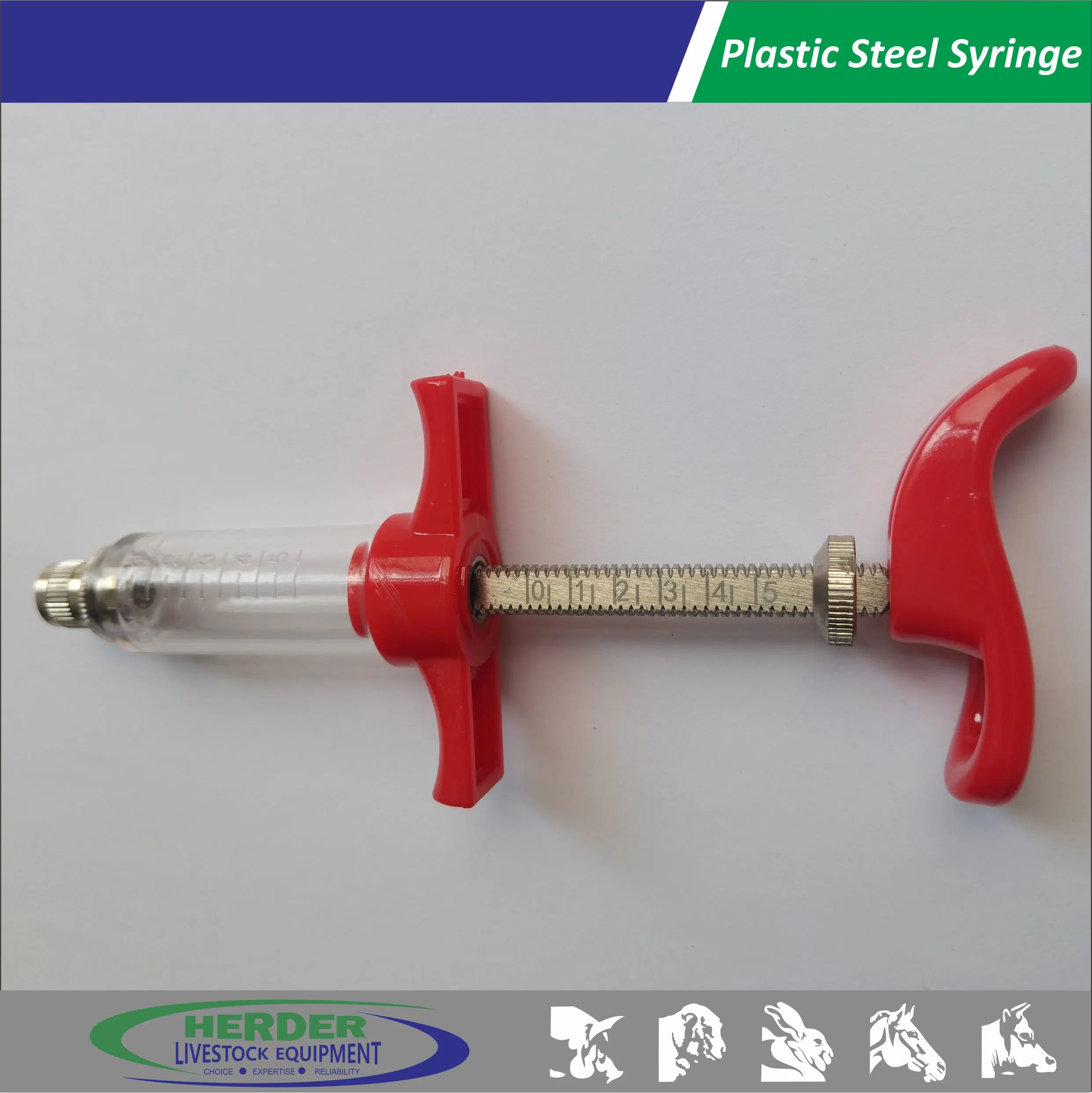 Feeding Bird Needle Veterinary Animal Parrot Adjustable Plastic Steel Syringe