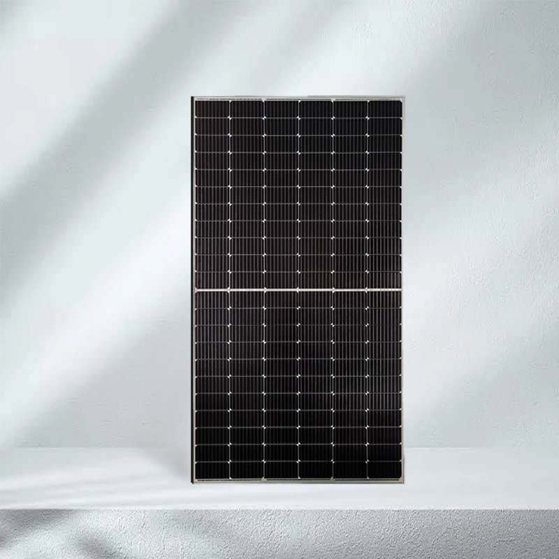 Produto Solar PV de alta qualidade Painel de potência Solar de 300 W 350 W. 360 W 380 W 400 W 450 W 500 W 72 células 96 células PERC. Facial 144 Painel Solar Mono de meia Corte de células