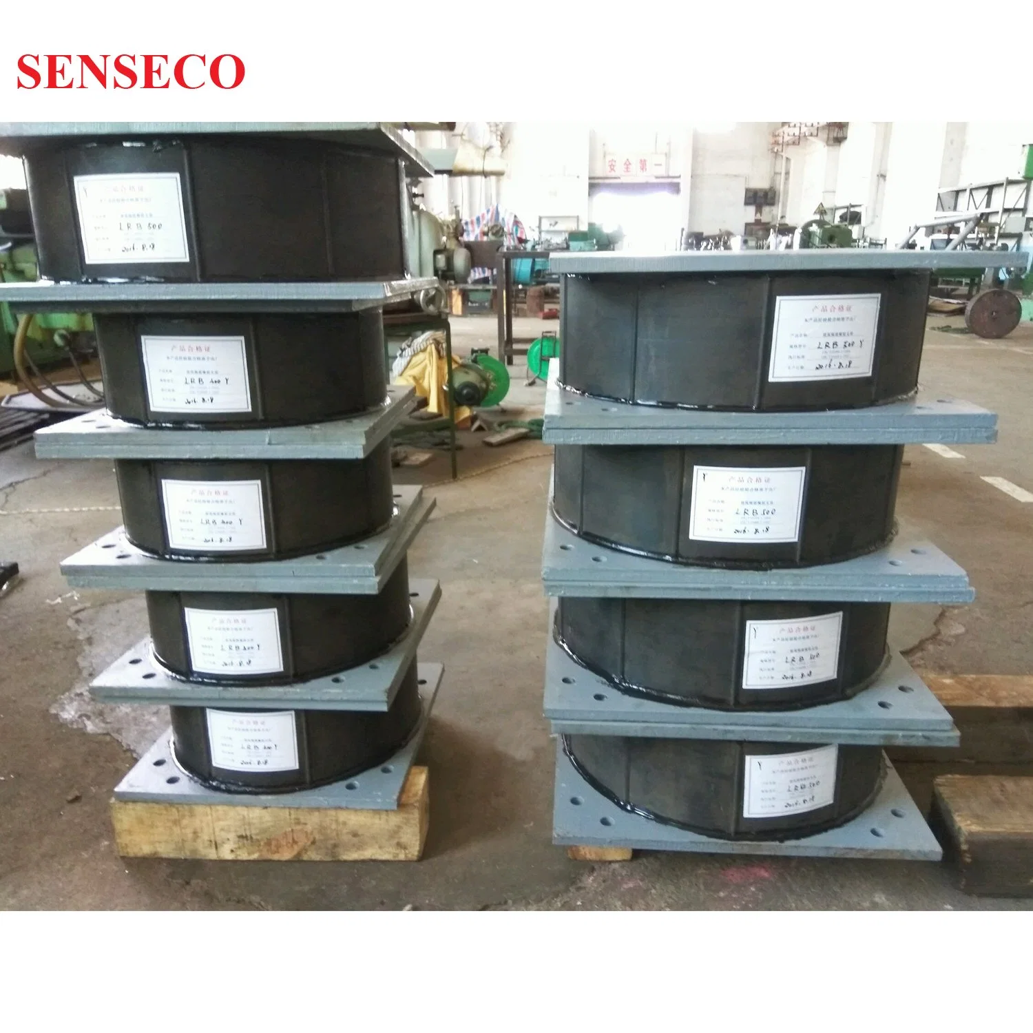 Elastomeric Bearing Rubber Damper Cushioning Pads for Construction Building