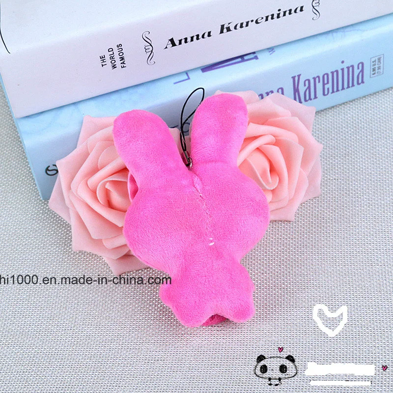 Custom Plush Key Chain Cute Bunny Ce Certificated Kids Toys