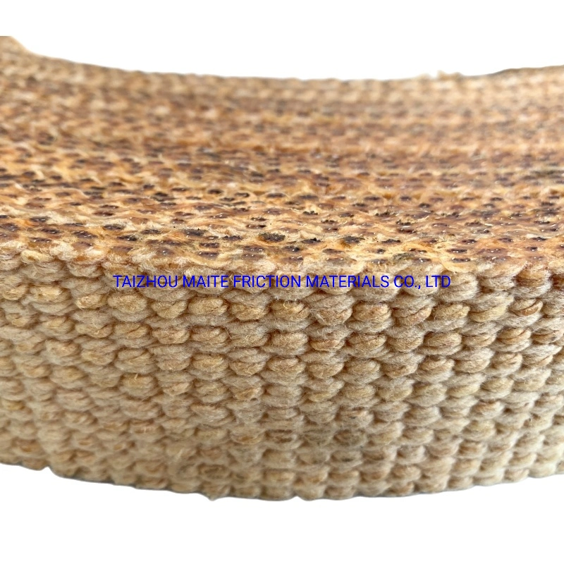 Good Wear Rate Friction Material Woven Brake Friction Lining Roll Brake Roll Linings for Industrial Machinery