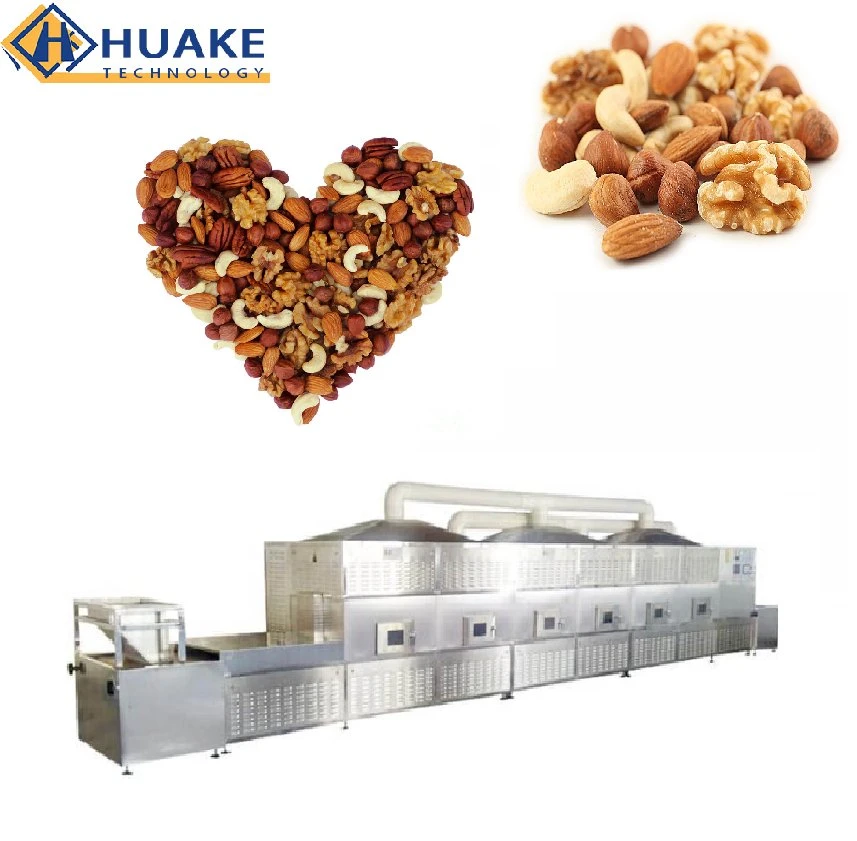 Industrial Tunnel PLC Microwave Drying Sterilization Oven Equipment