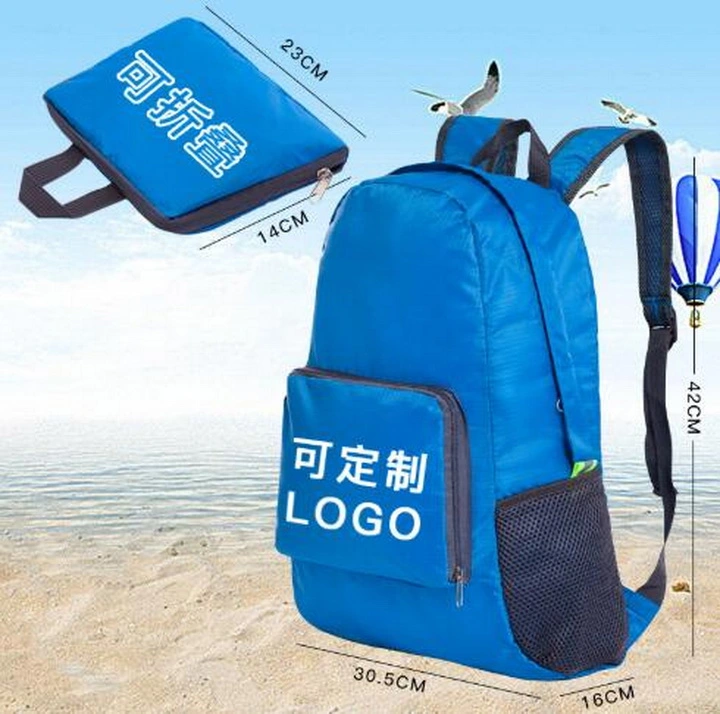 Korean Style Fashion Student Outdoor Travel Waterproof Folding Backpack