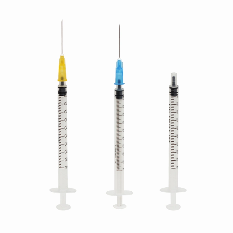 High quality/High cost performance Disposable Syringe with Needle 1ml Hot Sale Products