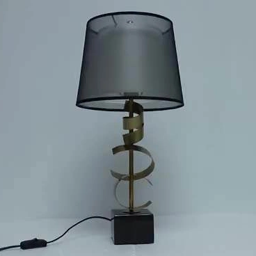 New Black Marble Base Hotel Decorative Lighting Desk Table Lamp