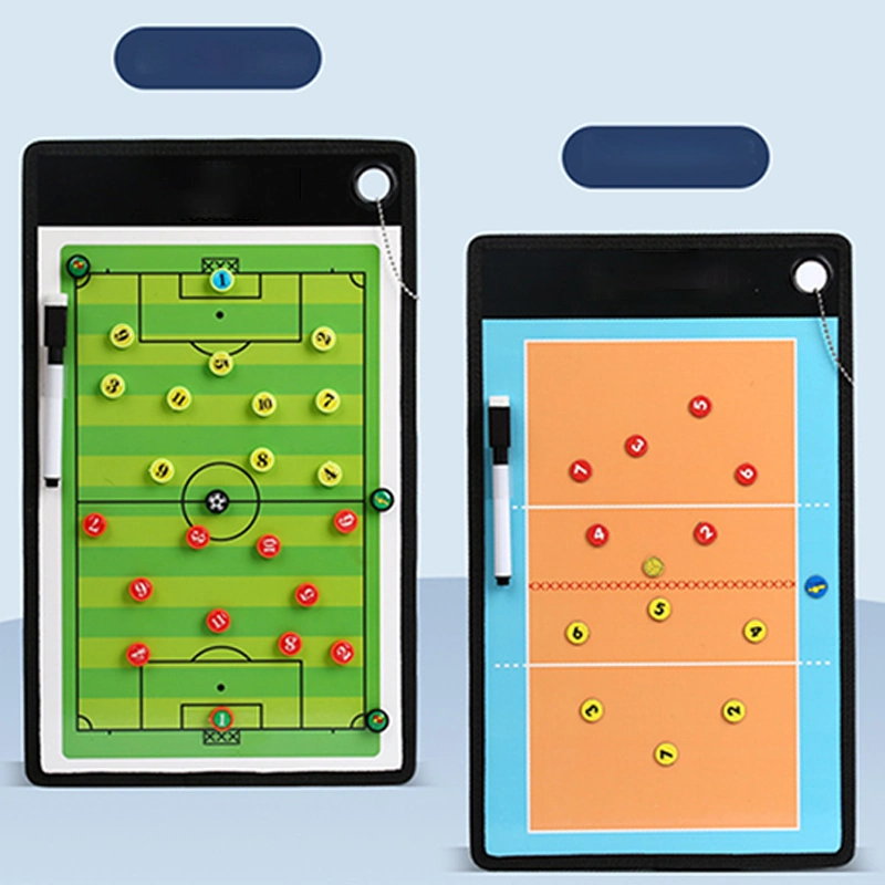 Wholesale Magnetic Soccer Tactic Board Dry Erase Marker, Eraser, Foldable and Portable Football Coaching Board Tool