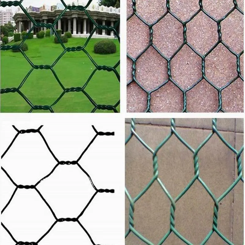 PVC Coated Galvanized Hexagonal Chicken Wire Mesh Wire Netting Gabion Mesh