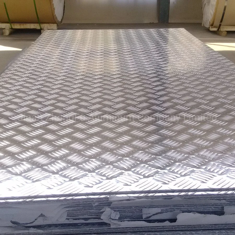 Factory Pure Alu 3mm 5086 3xxx Price Ppal 5052 H38 Aluminium Embossed Aluminio Chequered 3004 Diamond Stucco 6068 Plate Alloy Aluminum Sheet for Floor