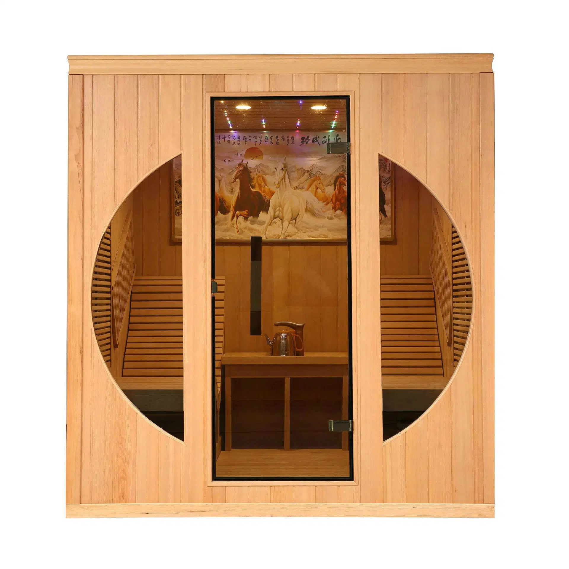 Double Infrared Dry Heat Fumigation Relax Sauna Room