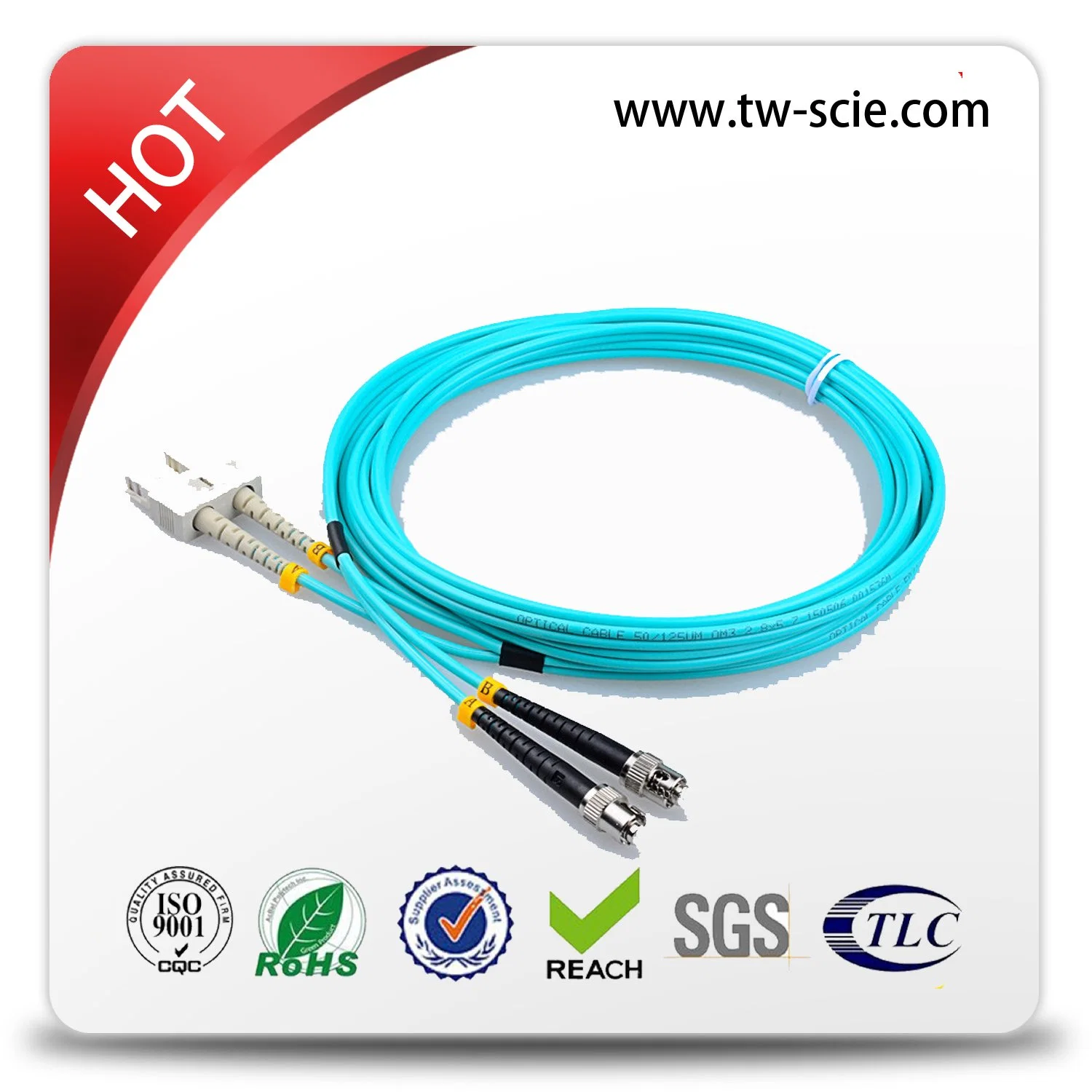 Patch Cord Sc-Sc Connector with G657A Fiber Optic Simplex 3.0mm