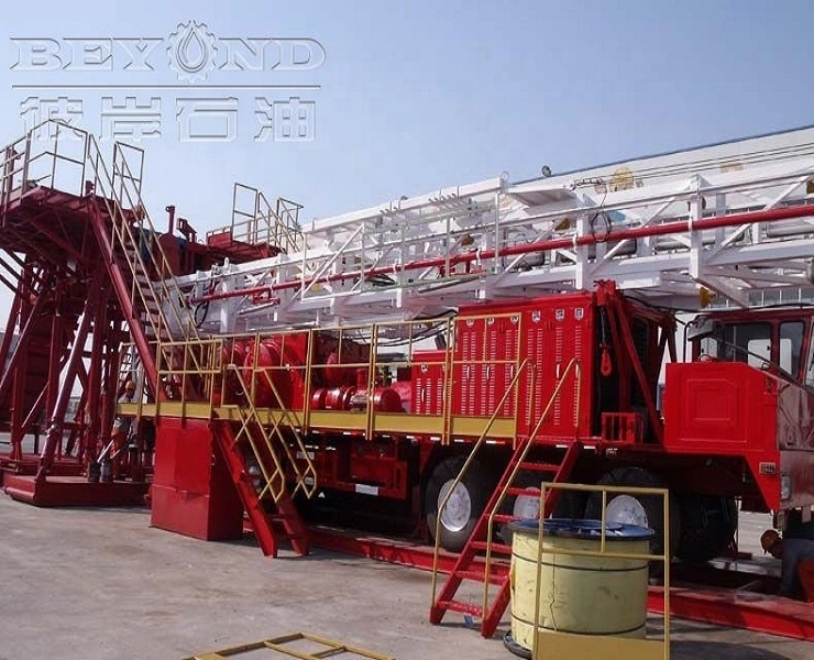 API Oil and Gas Drilling Machine 2000m Zj-20CZ Oil Well Drill Rig