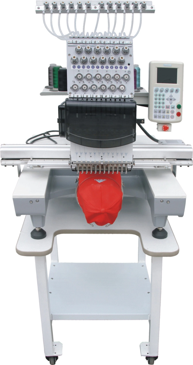 Large Embroidery Area 1200spm 1 Head Computerized Embroidery Machine