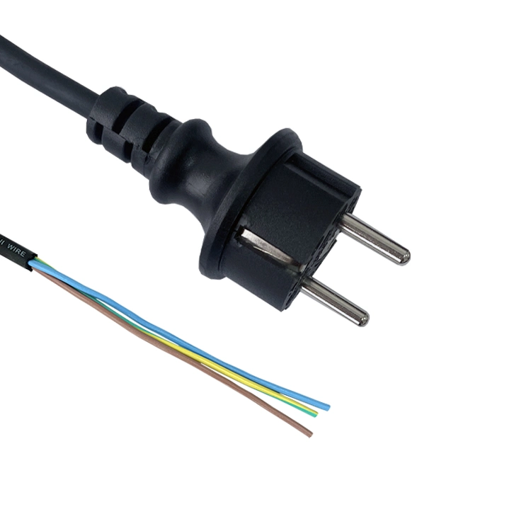 El estándar de EU 16A 250V IP44 de CEE7/7 Schuko Cable de Alimentación con Cable Flexible de caucho H07RN-F 3G1.0mm² ~1,5 mm²