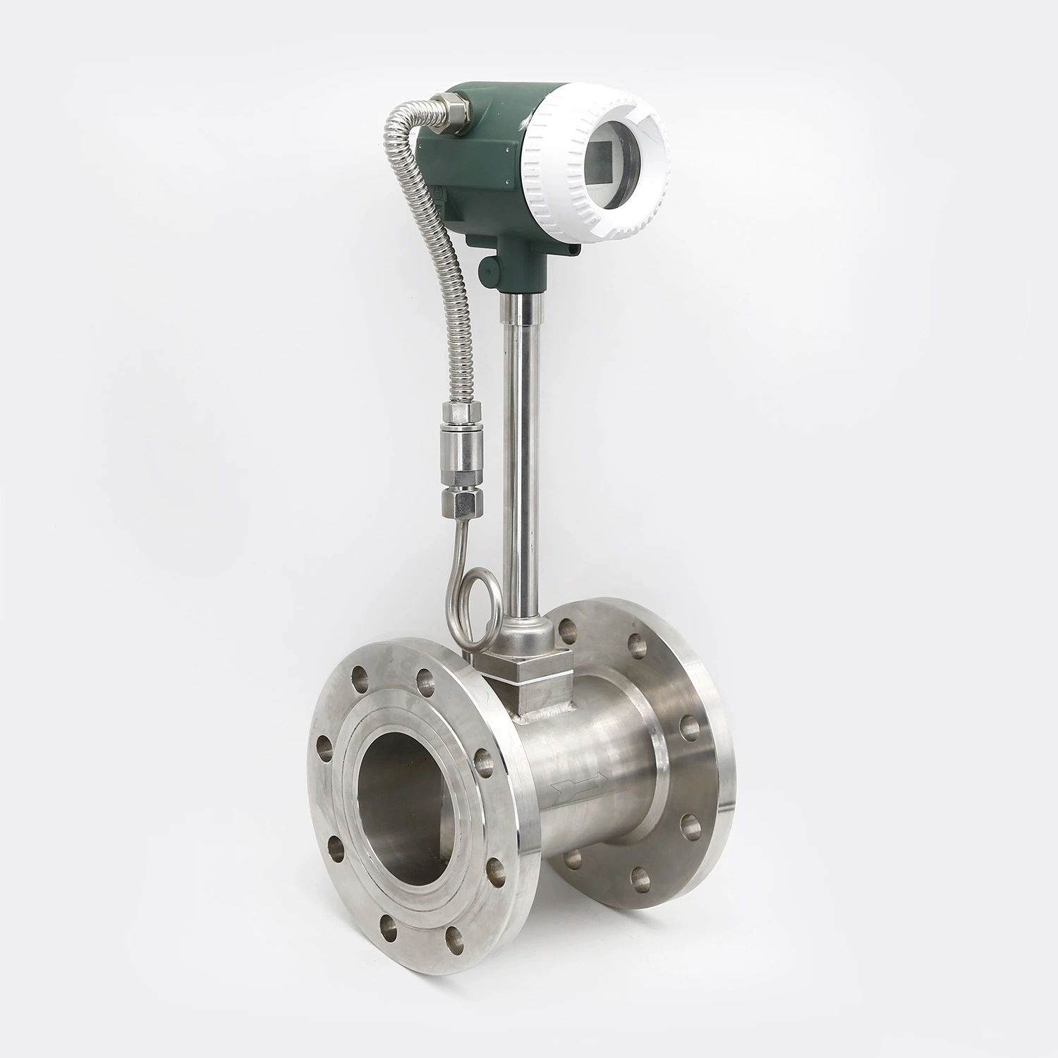 High Precision Flange Connection Large Diameter Vortex Flow Meter DN250mm, Manufacturer, Price CE