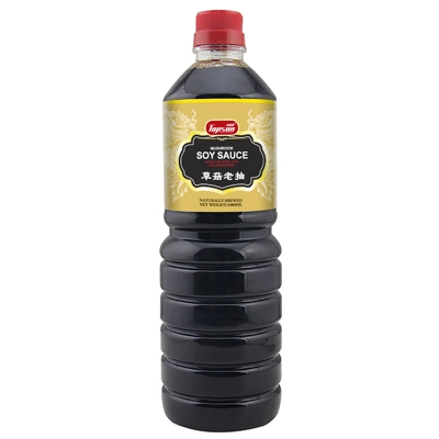 Mushroom Dark Soy Sauce 250ml in Glass Bottle